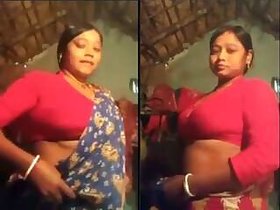 Hillbilly Buddy Shows Her Tits and Pussy