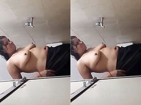 Video of Bhabha Bathing by Husband