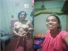 Desi Village Bhabha Records Her Bhabha's Clothes Changing Video