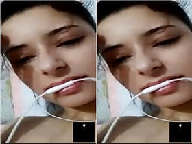 Country girl Desi shows her tits and part of her pussy